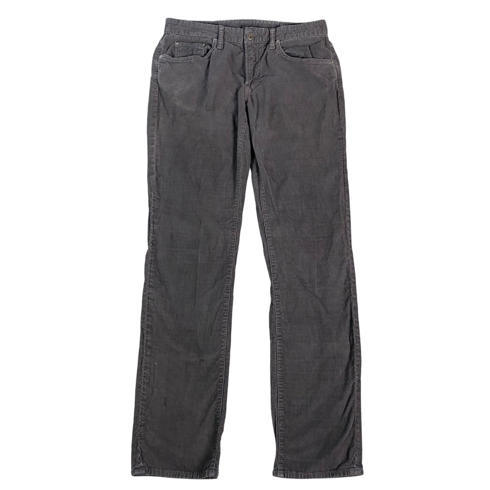 Bonobos Mens‎ Corduroy Pants 30x32 Gray Slim Fit French Corduroy Casual Trousers